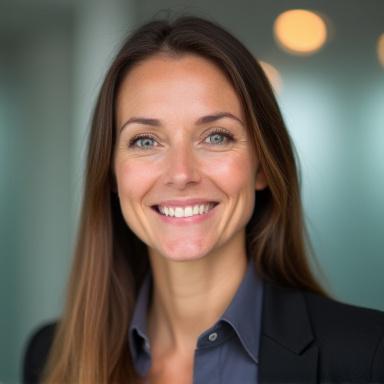 Porträtfoto von Julia Kaufmann, Partnerin Digitale Transformation